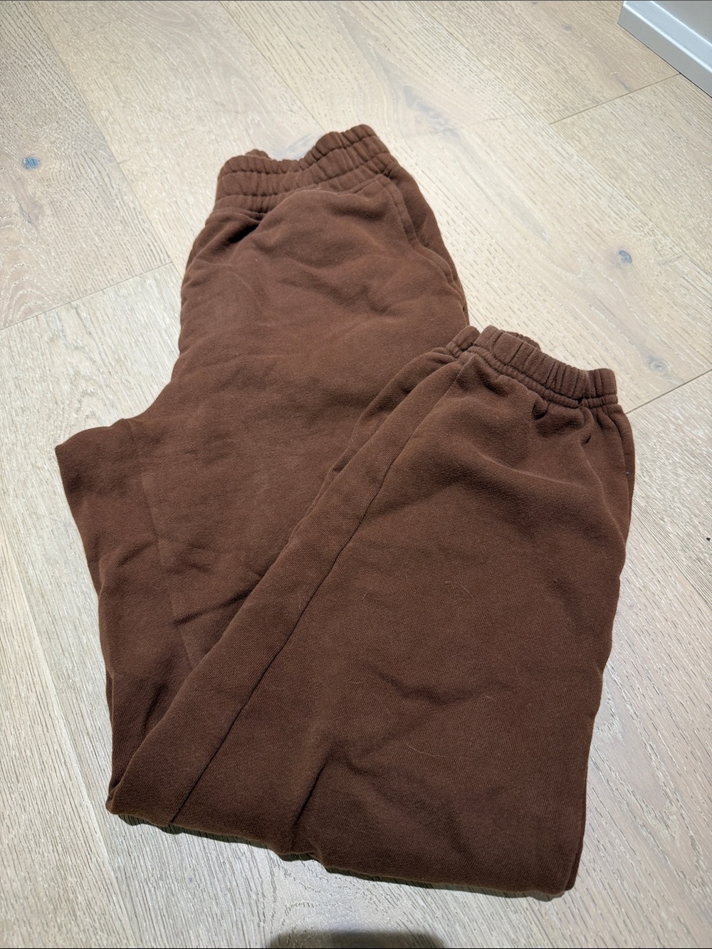 American Eagle Outfitters Brown Fleece Joggers